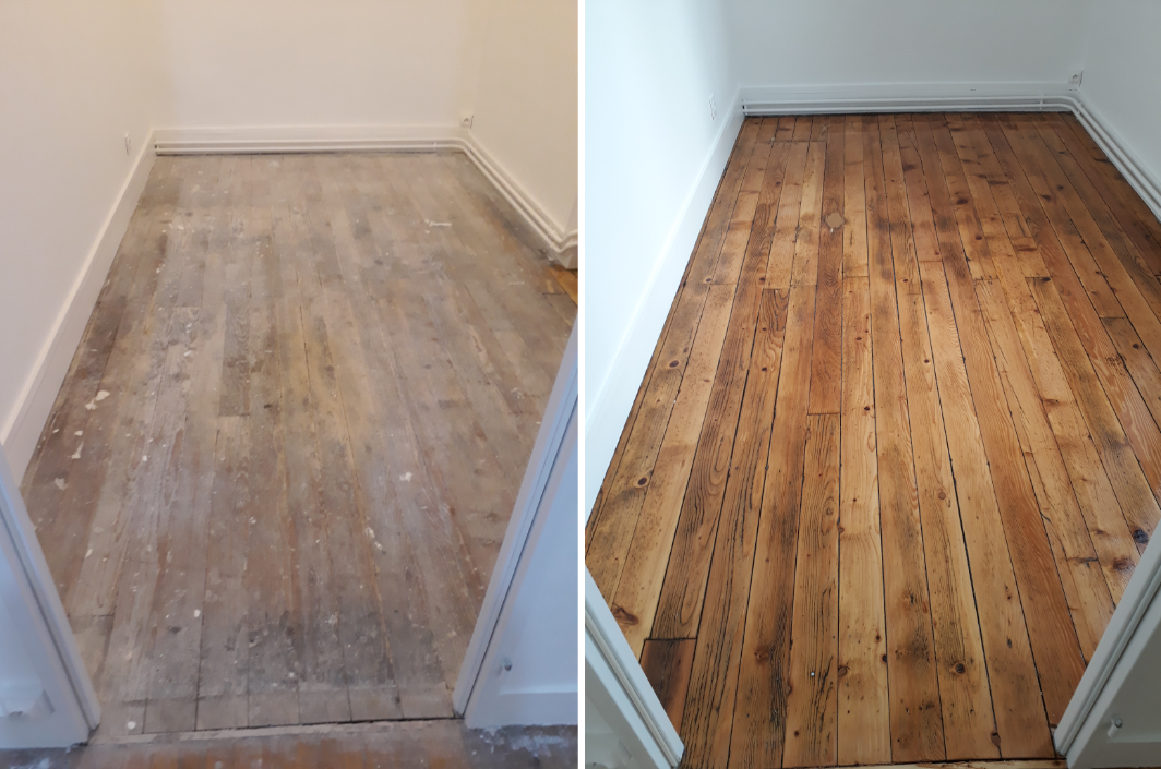 La rénovation experte de votre parquet